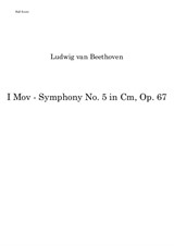 Beethoven - Symphony No.5 for Brass Quintet - I Mov