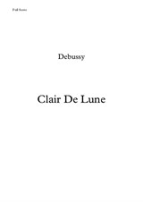 Clair de Lune - Brass Quintet